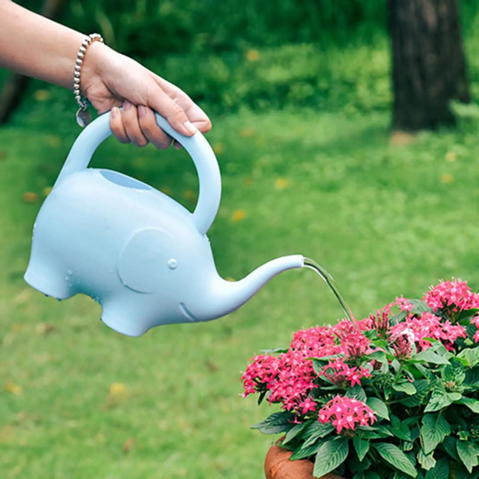 Cute Gardening Water Bottle 1L Gardening Tool Animal Shaped for Home Garden