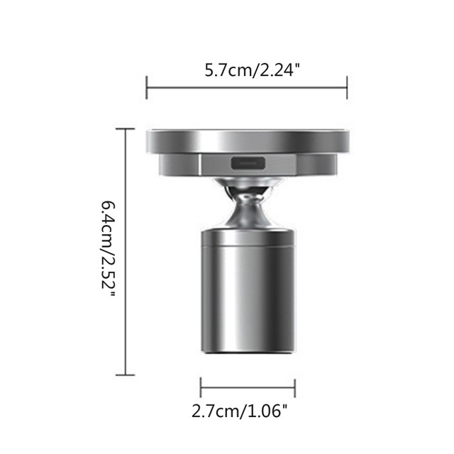 MACH-100 FOREVER Suporte universal para telemóvel c/ carregamento Qi  Wireless 15W magnético (MagSafe)