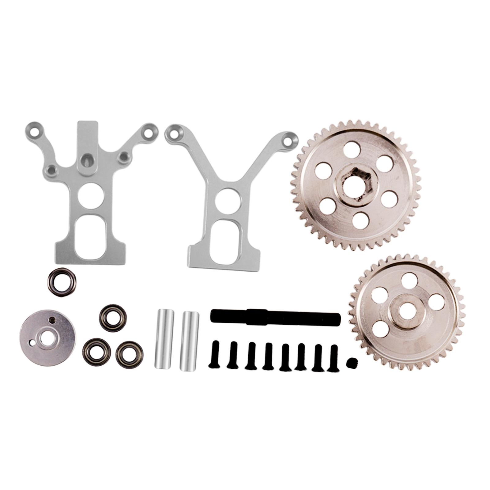 Precision Metal 02076 Gear Reducer Assembly Kit Fit for HSP 94102 94122 1:10 Scale RC Nitro/Electric On-Road Racing Car Parts