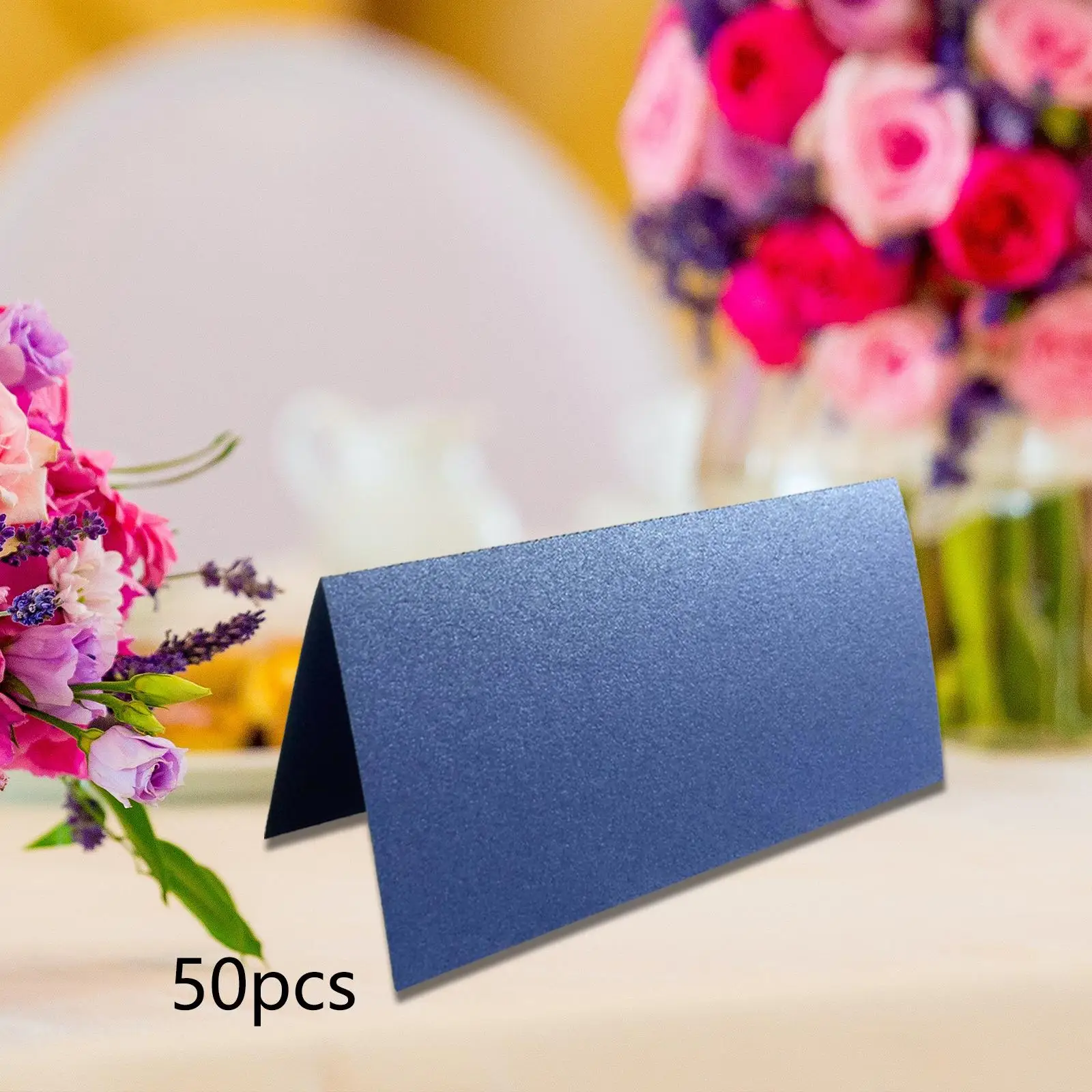 50x Wedding Place Cards Table Number Seating Place Card Name Tags Elegant for Anniversary Wedding Parties Engagement