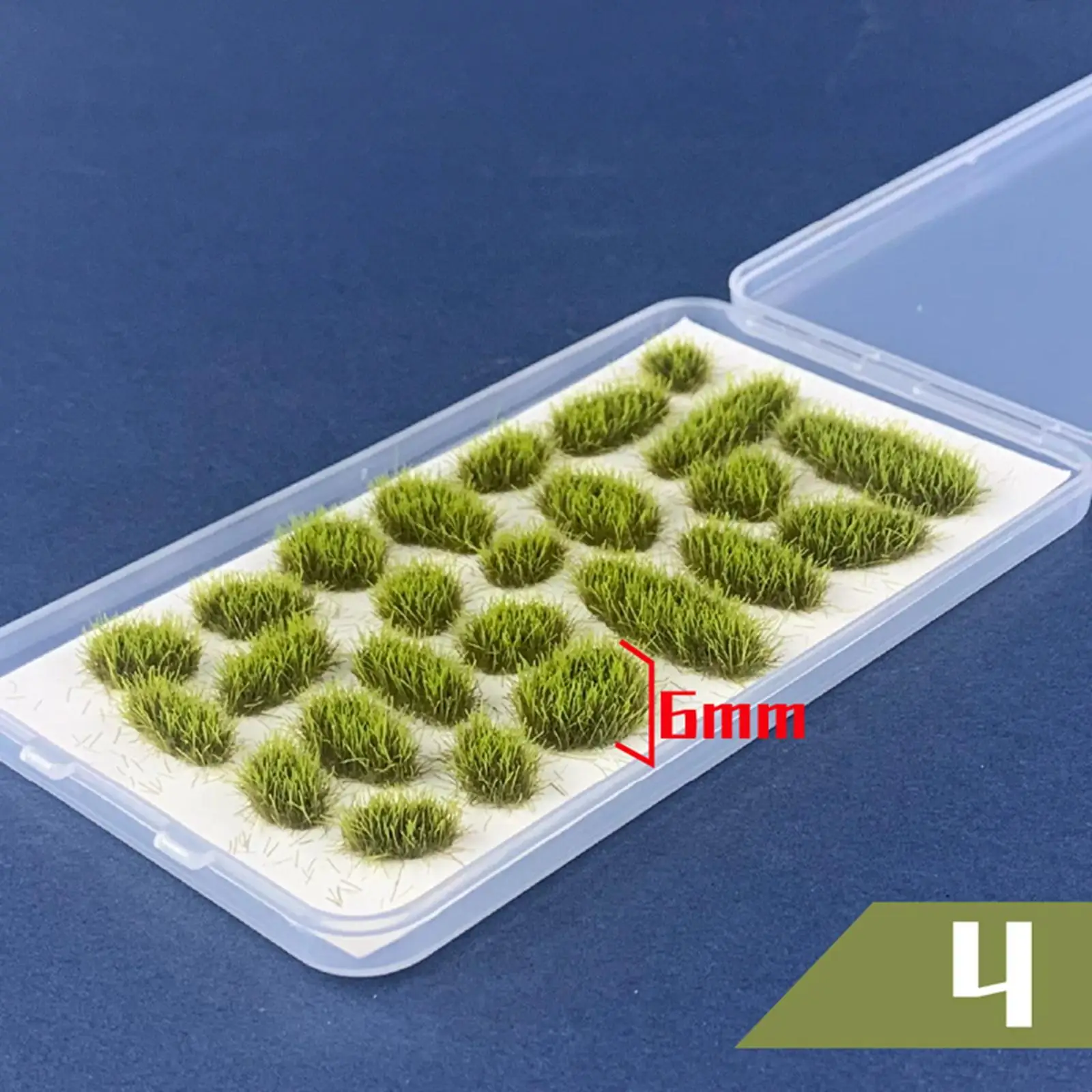 25 Pieces Cluster Grass Sand Table Miniature Scene Grass Tufts Set Cluster Model for Architecture Building DIY Landscape Layout