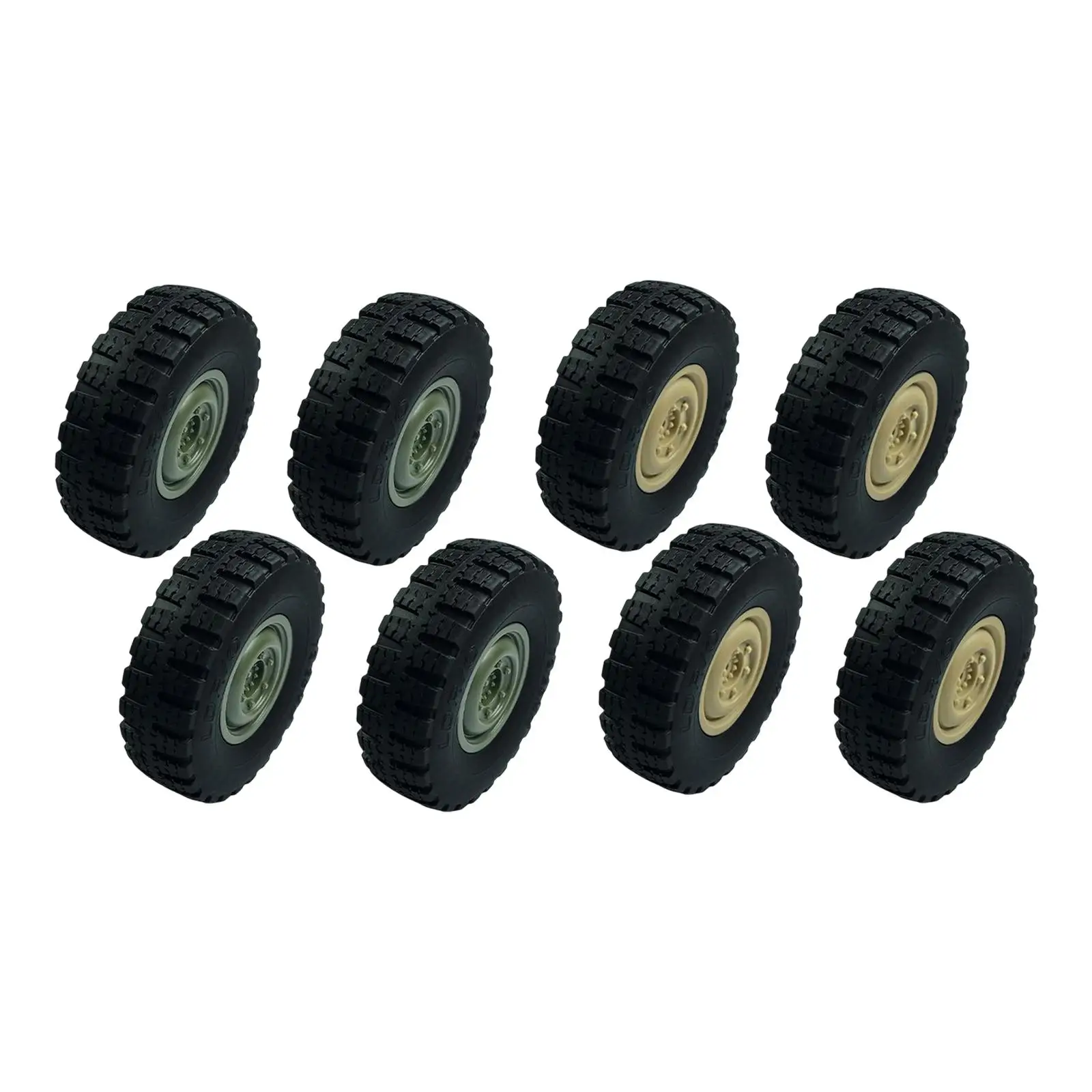 Metal RC Car RC Tyre Parts Decoration Spare Accs DIY Self Installed Wheels RC DIY Modified Accessories for P06 Vehicle Model