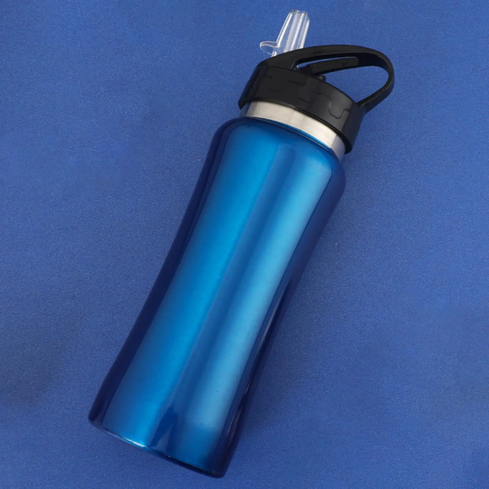 Water Bottle Portable Stainless Steel Straight Drinking Outdoors Sports Travel Kettle Metal Cold Water Bottle