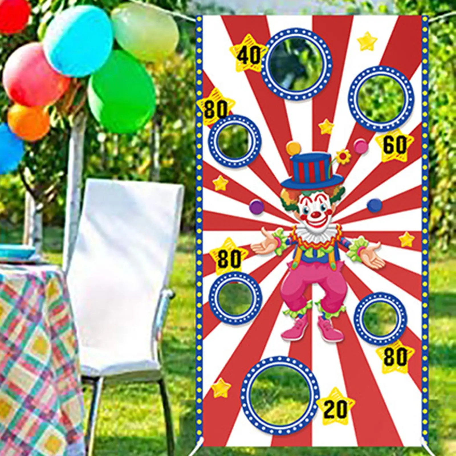 Toss Game Throwing Bags Banner for Games Indoor Outdoor Birthday Gifts Family