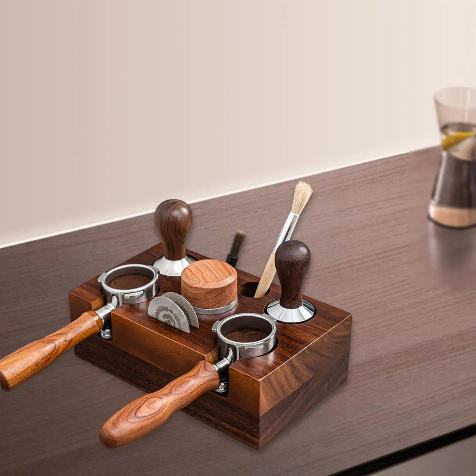 Non Slip Coffee Tamper Espresso Station Espresso Tamper Mat for Coffee Bar