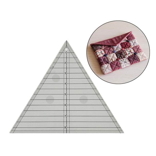 Cutter Ruler, Equilateral 60 Degree Triangle Quilting Template, - AliExpress