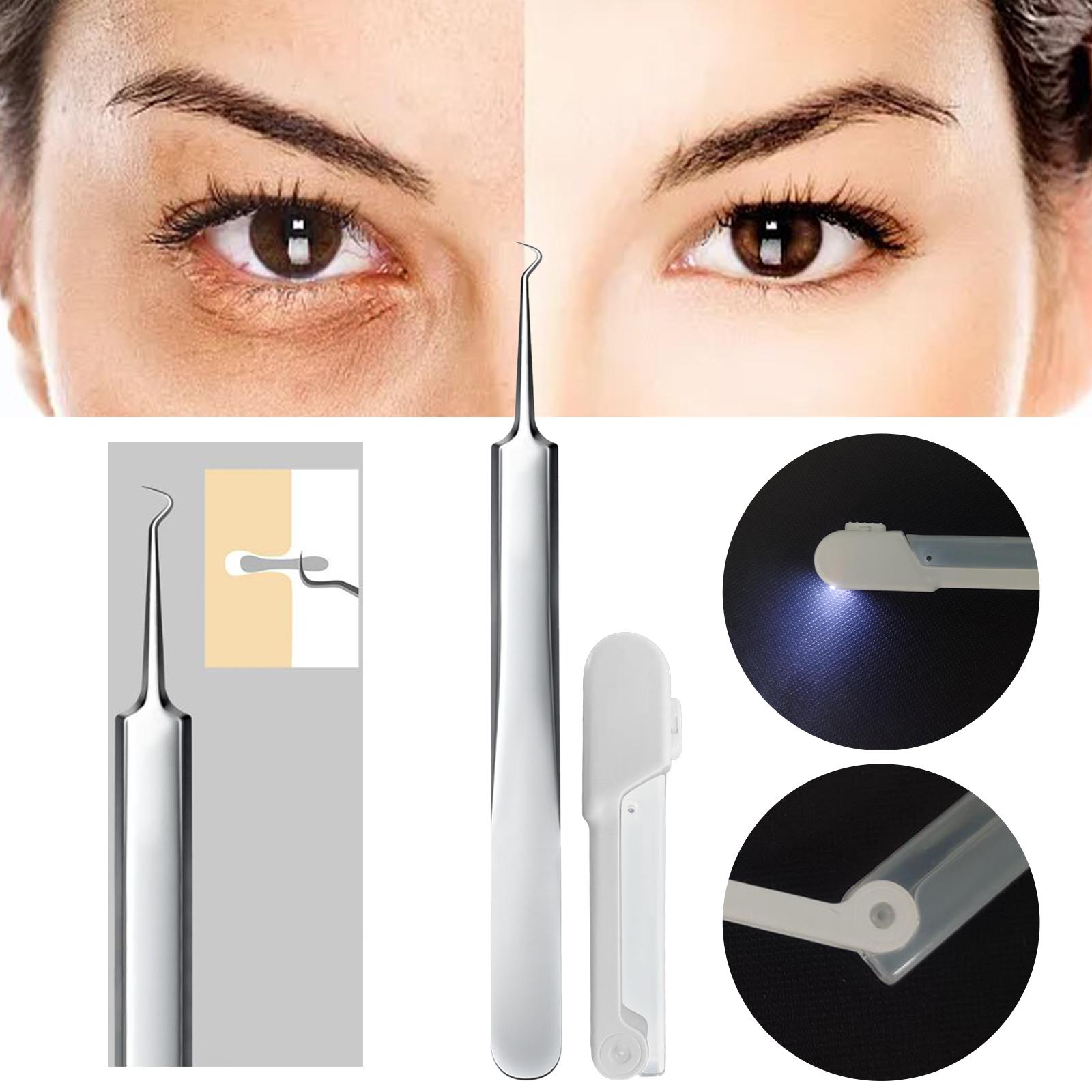 Blackhead Tweezer Remove Blackhead Whitehead Pimple Skin Care Women Blemish Acne Remover Face Beauty Tools Comedone Extractor