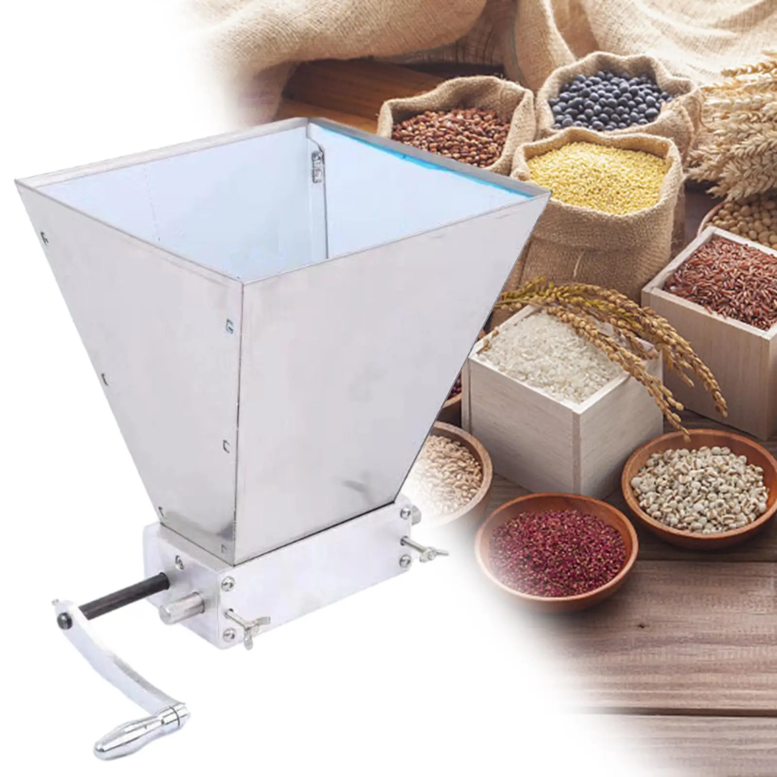 Barley Crusher Grain Mill Kitchen Tools Grain Crusher Grinder Grain Grinder for Electric Drill Grains Wheats Grinding
