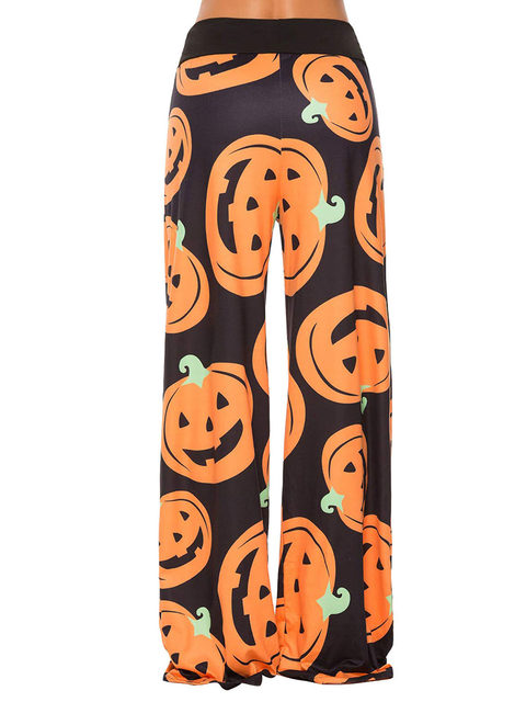 Women s Halloween Pajamas Pants Soft Long Sleep Bottoms Ladies