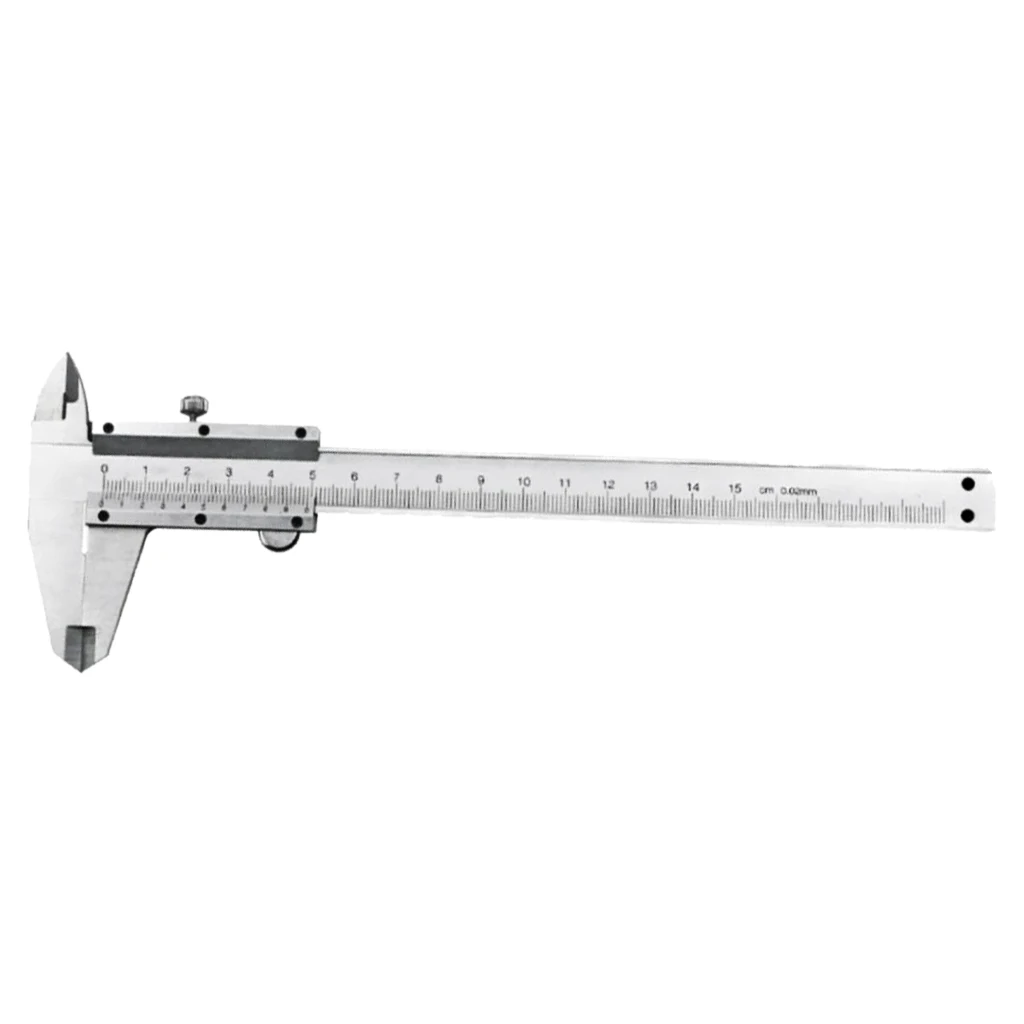 Vernier Caliper 150mmX 0.02mm Carbon steel Caliper Measuring Tool for Precision Measurements Outside Inside Depth