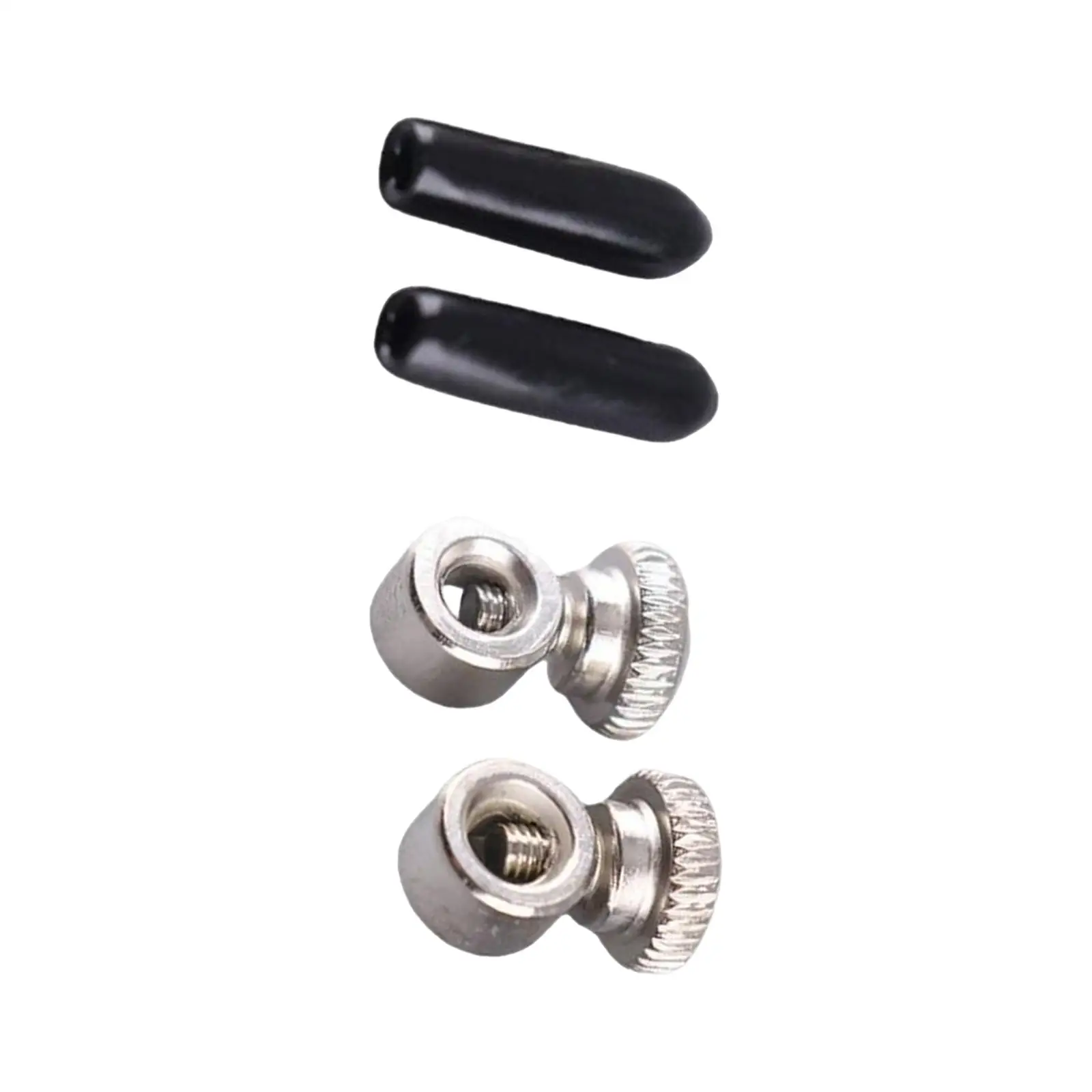 2 Pair Jumping Rope Screws End Caps Components