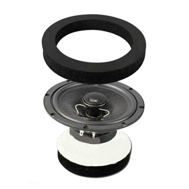 4 Pack Mousse Insonorisante Pour Haut-parleurs Auto - 19,5x14,5x2,5 Cm