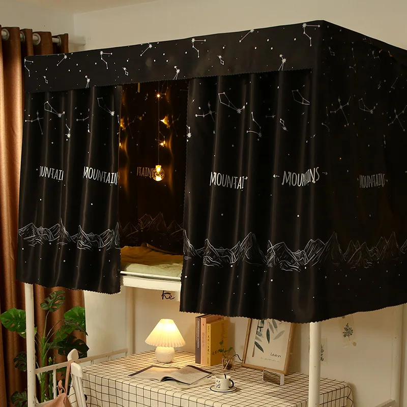 Engrossar Canopy Cortinas de cama, Dormitório Bunk
