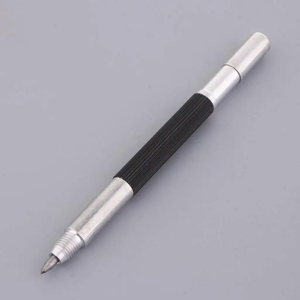 Tungsten Carbide Tip Scriber Double-End, Alloy Etching Engraving Pen /Ceramics/, With  Caps