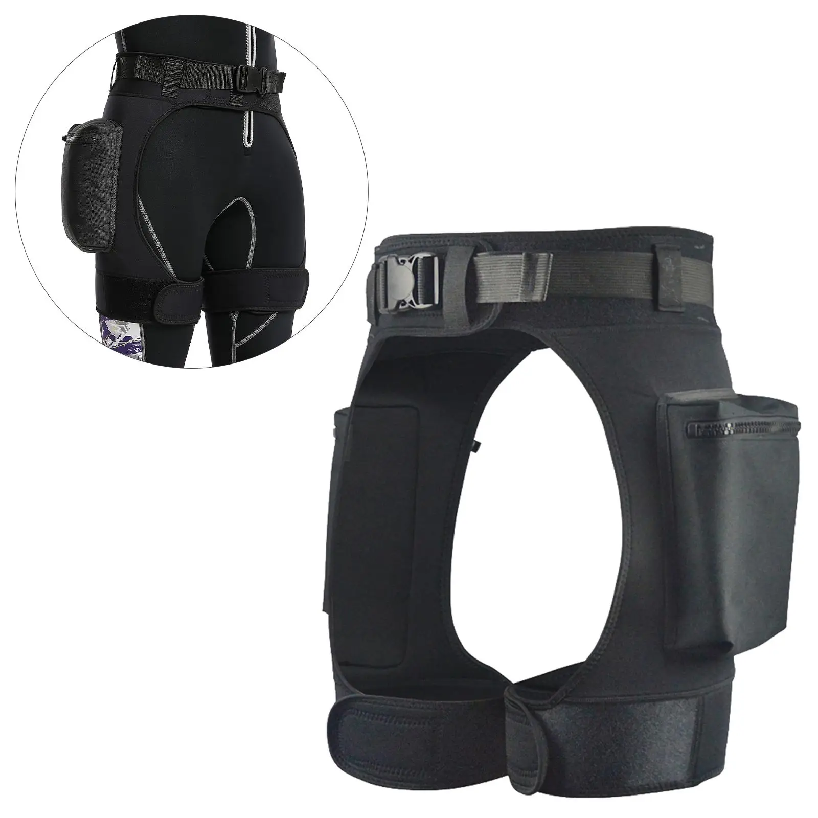 Diving  Snorkeling Swimming Weight-bearing Neoprene Pants with 2 Pockets