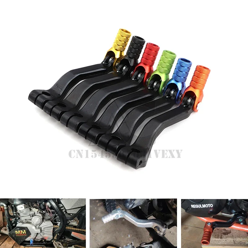 Palanca de cambios de aluminio para motocicleta de motocross