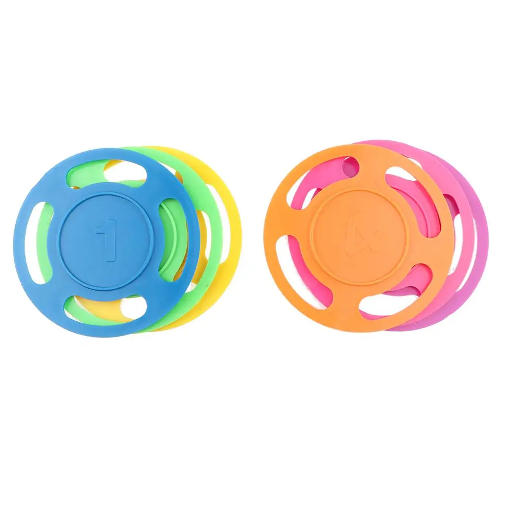 6Pcs   Plastic   Diving   Ring   Toys   Play   Set   Skill   Learning   Toy  