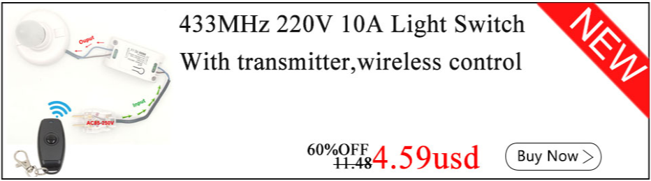 TEDELIGO-Interruptor de luz inteligente rf wi-fi, interruptor