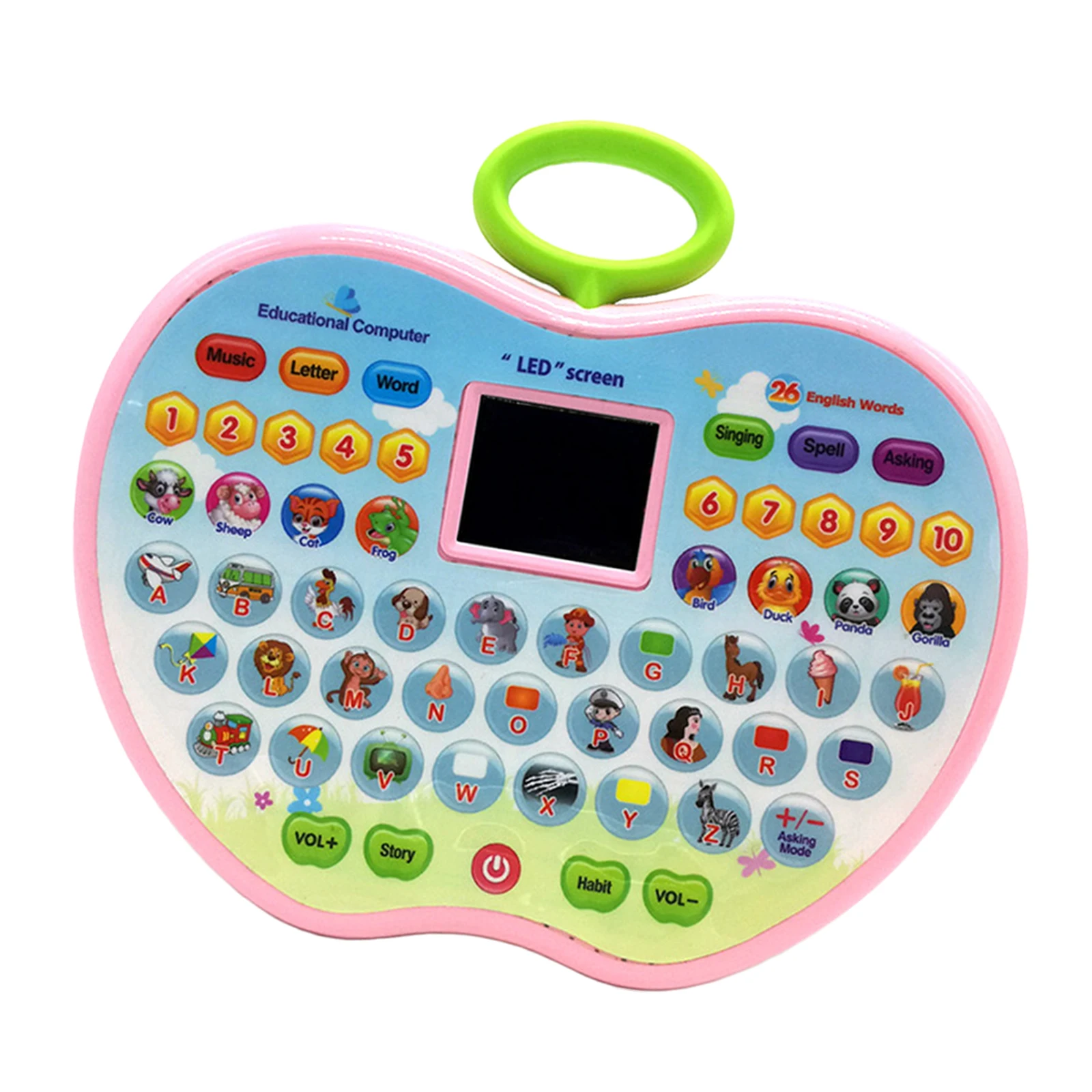 Educational Learning Machine-- Singing Electric Laptop Toys, Toddlers Girls Boys