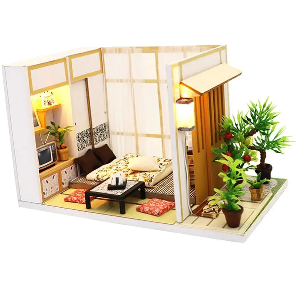 1:24 Scale  Miniature DIY Room with Charming House