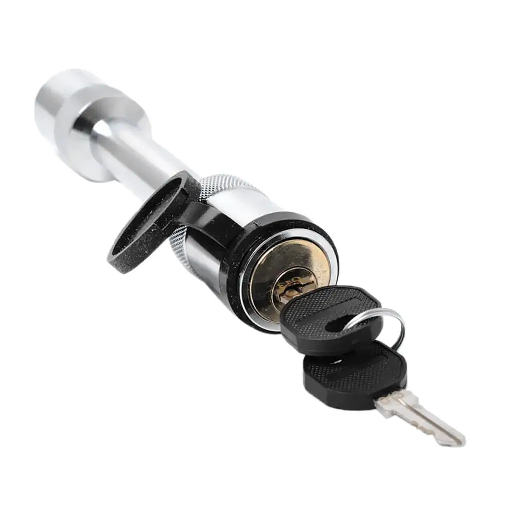 Hitch Pin Trailer Coupler Lock With 2pcs Keys-Key Open/Lock HD Kit