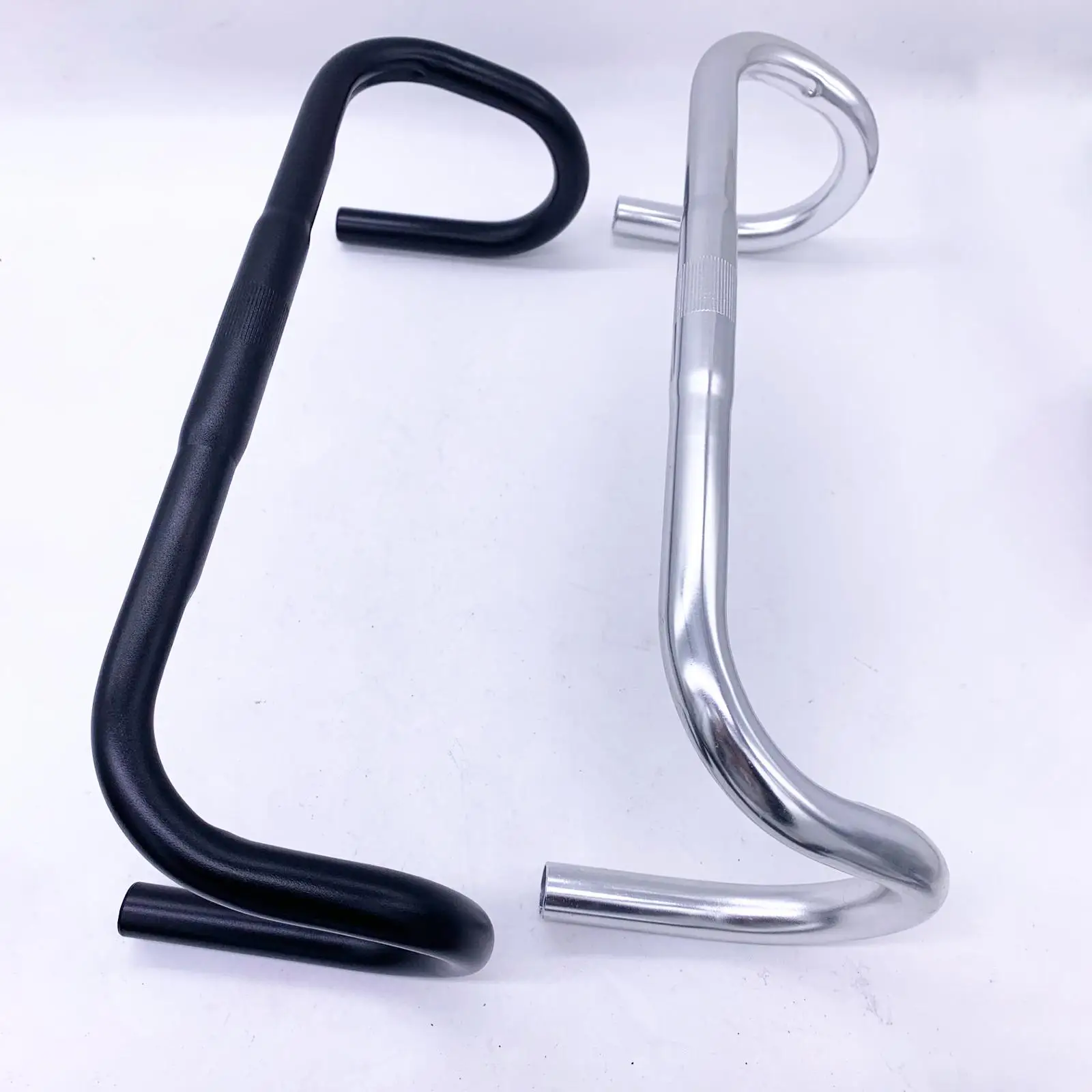 25.4mm Handlebars 420mm Aluminum Fixed Gear Road Bike