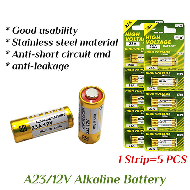 300pcs/lot,12v 23a Alkaline Battery A23 Ms21/mn21 V23ga, 46% OFF