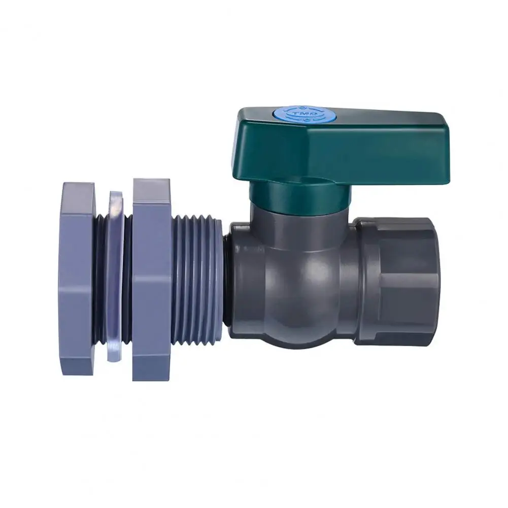 Excellent 3/4 inch Anti-stripping Rain Barrel Valve with Bulkhead Fitting Connector PVC Rain Barrel Connector