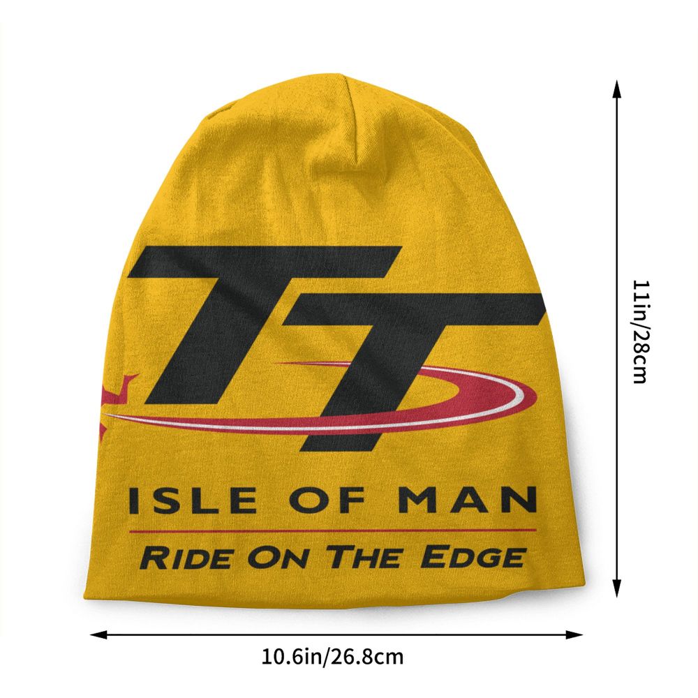 Benutzerdefinierte Isle Of Man TT Skullies Beanies Caps Cool Winter Warm Frauen Männer Stricken Hut Unisex Erwachsene Motorrad Motorhaube Hüte – Detail 37