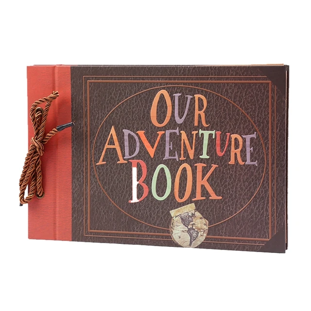 Our My Adventure Book Album Vintage Handmade Pixar DIY Travel