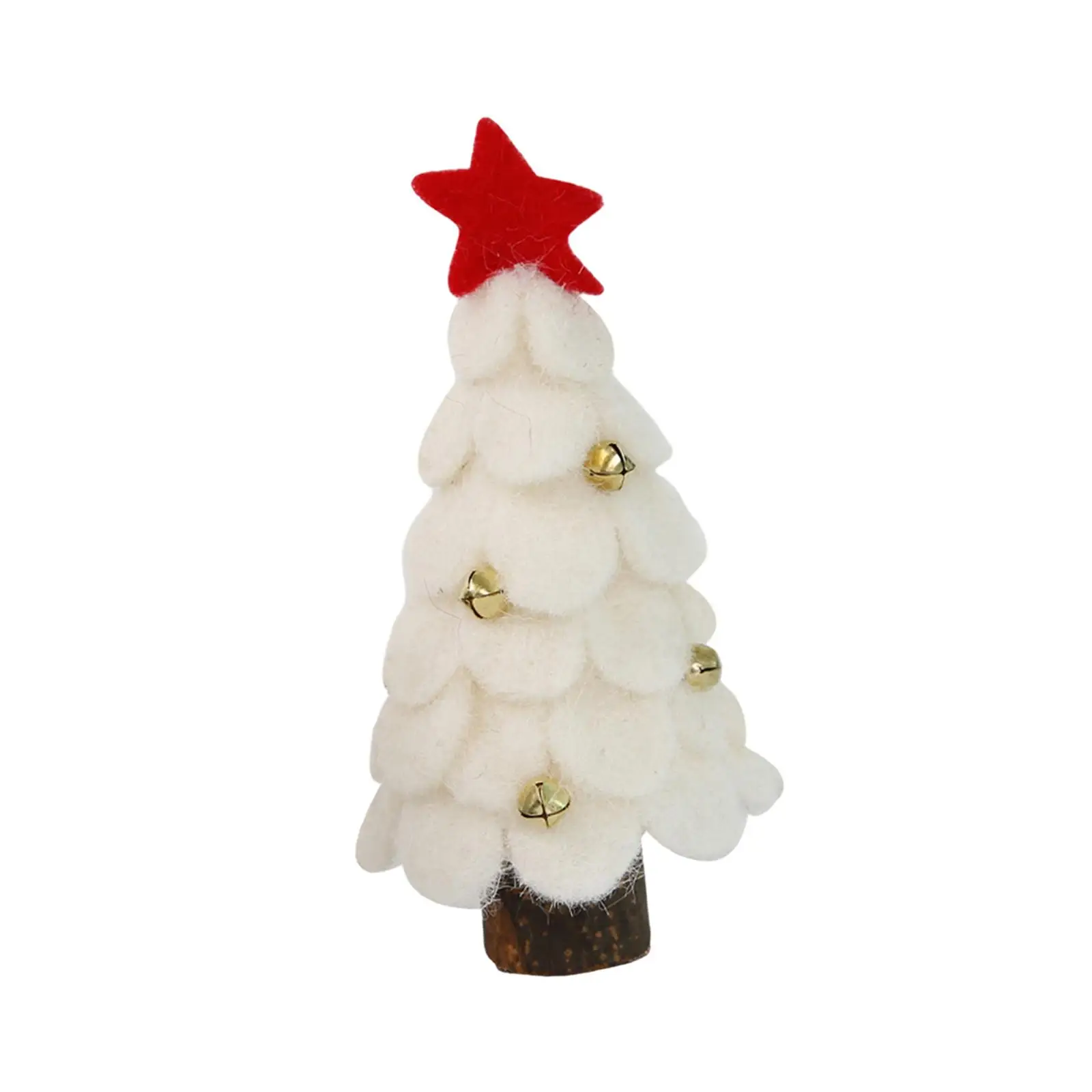Christmas Tree Tabletop Ornament Art Decorative Craft for Farmhouse Bar Home