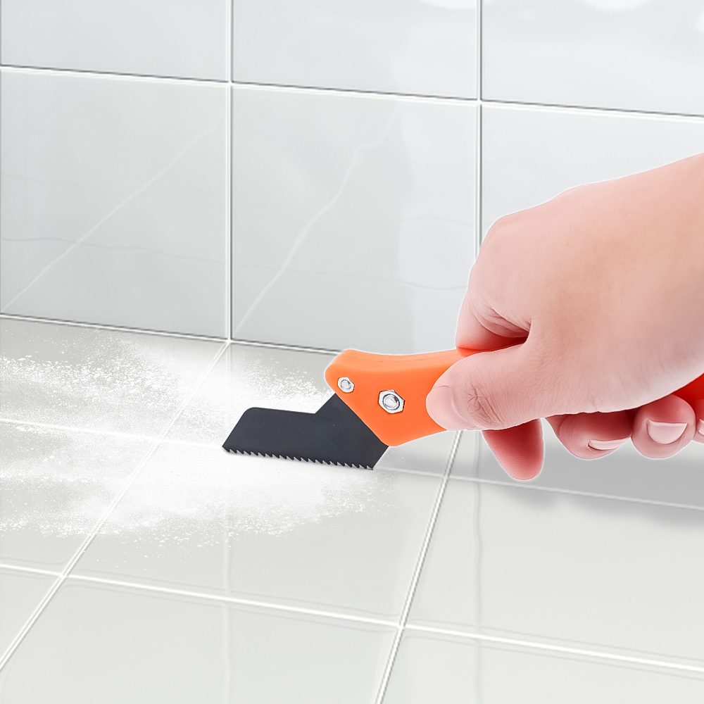 Professional Ceramic Tile Gap Repair Hook Knife for Cleaning Removal Grout Tungsten Steel Joint Notcher Hand Construction Tools