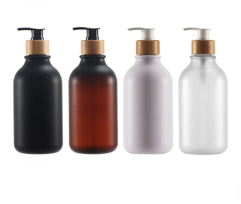 S75263c43afdd44719e053f58999e4b528 300/500ml Soap Dispenser Thickened Refillable Shampoo Pump Bottle Lotion Container Soap Pump Tank Hand Wash Bathroom Accessories
