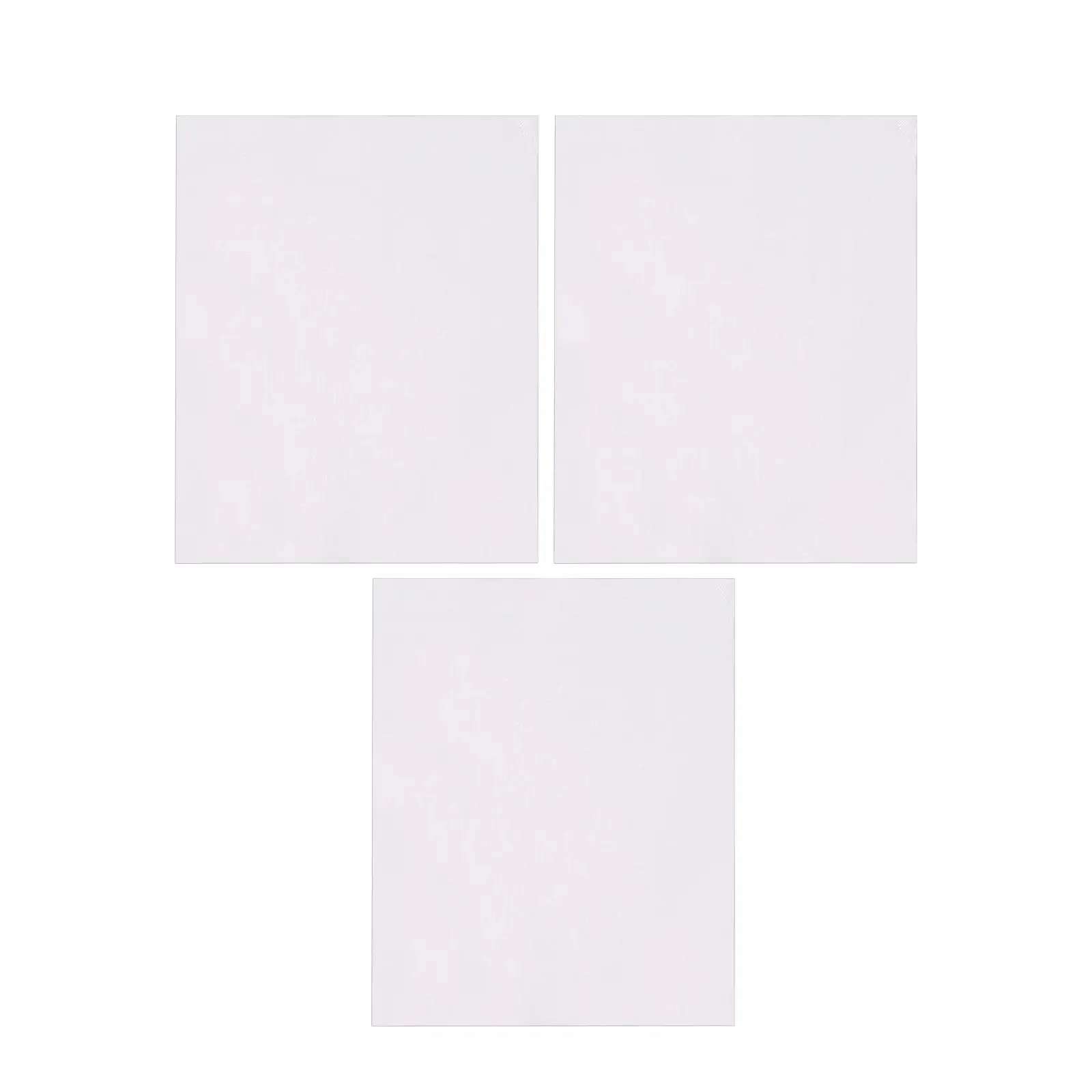 3x Cotton Artist Blank Canvas Boards Acrylic Oil Painting Canvas Panels for Amateurs Oil Painting Adults Kids Beginners Students