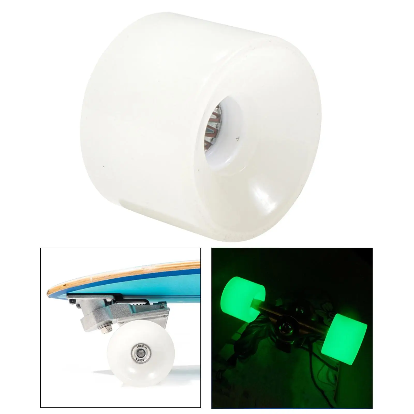 Skateboard Wheel 85A Hardness Luminous Parts Light up Roller for Longboard