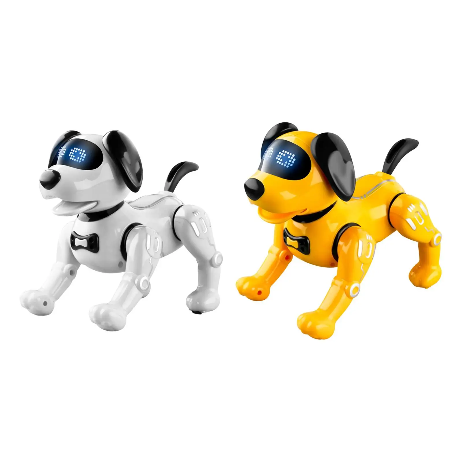 Remote Control Robot Dog Toy Push up Pet Dog Robot interactive Robotic Pet Stunt Puppy for Boys and Girls Age 5 6 7 8 9 10