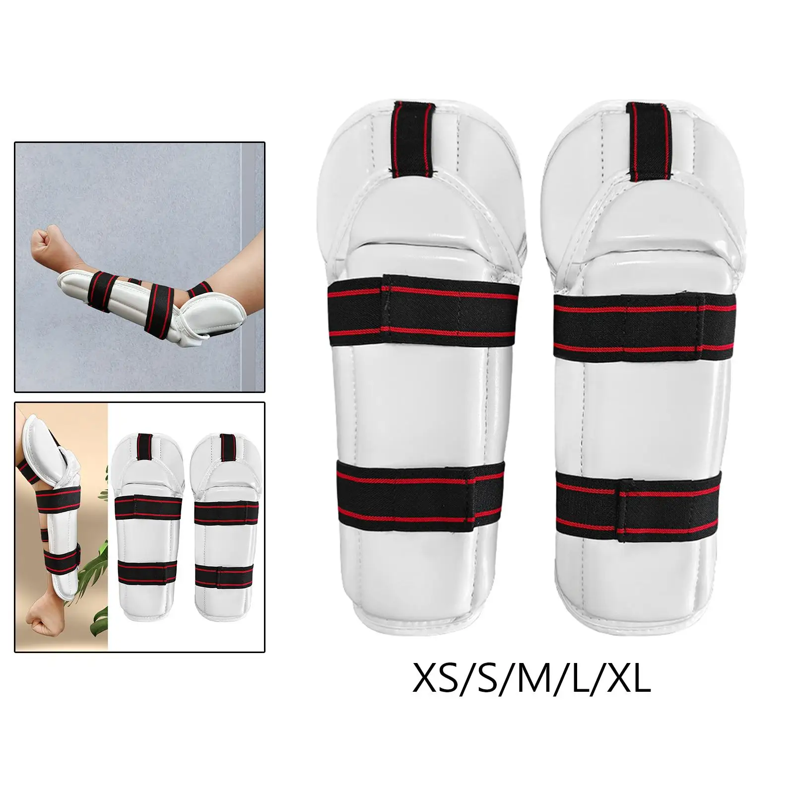 Taekwondo Shin Protector Taekwondo Arm Shin Guards Protective Gear Padded for Men Women Mma Fighting Boxing Karate Grappling