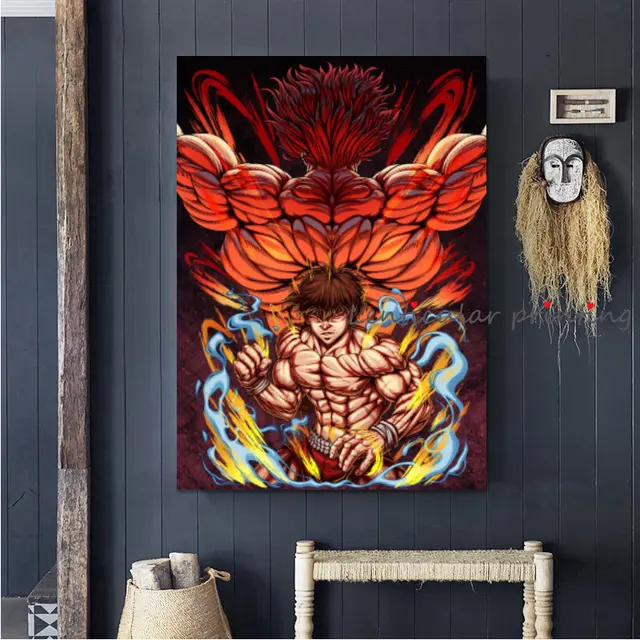 Baki  Art Board Print for Sale by Creations7