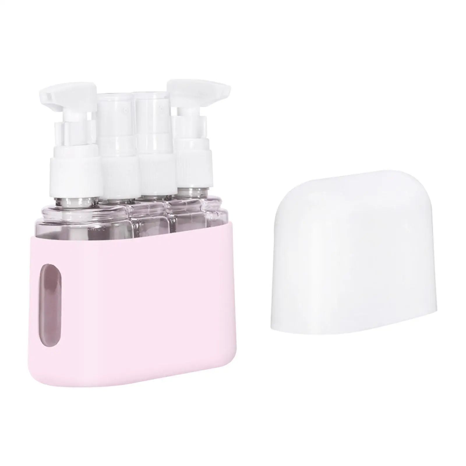 4 Pieces Travel Spray Bottle 50ml Compact Transparent Travel Size Refillable