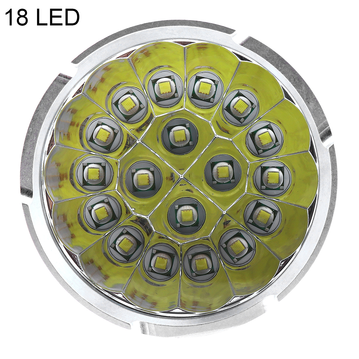 Super brilhante 18 led lanterna 5400lm tocha