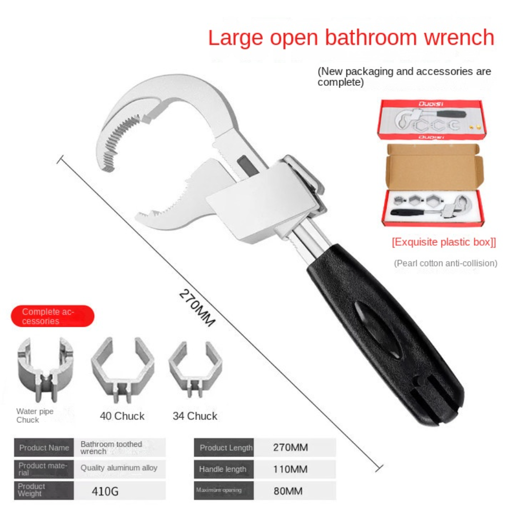 (🔥Hot Sales:48% Off）multifunctional Bathroom Wrench