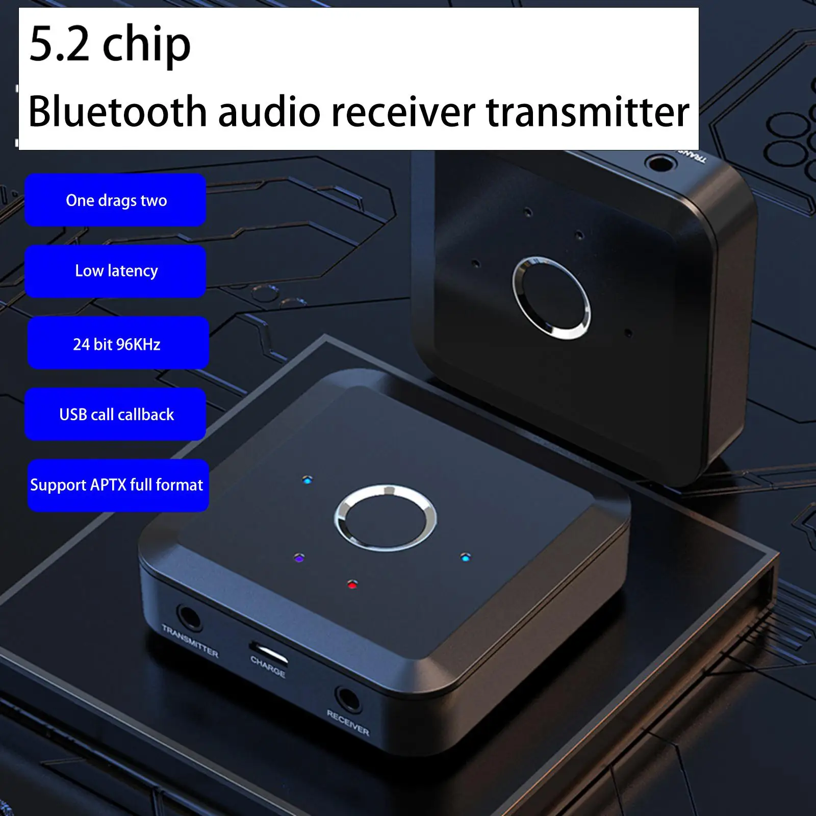 Bluetooth  Receiver AUX Adapter Wireless for Speaker Headphones