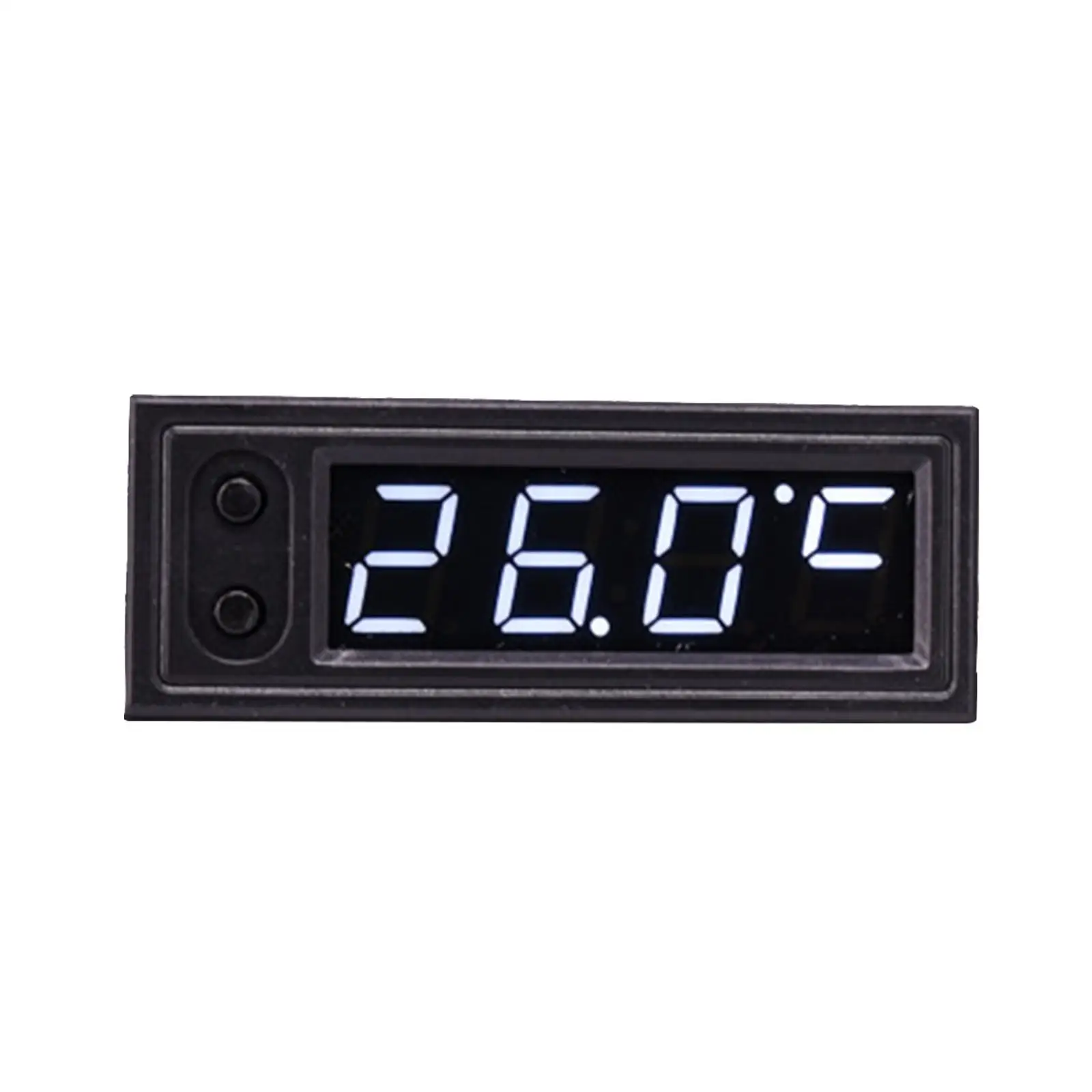 Car Clock Voltmeter Thermometer Durable Professional Easy to Install