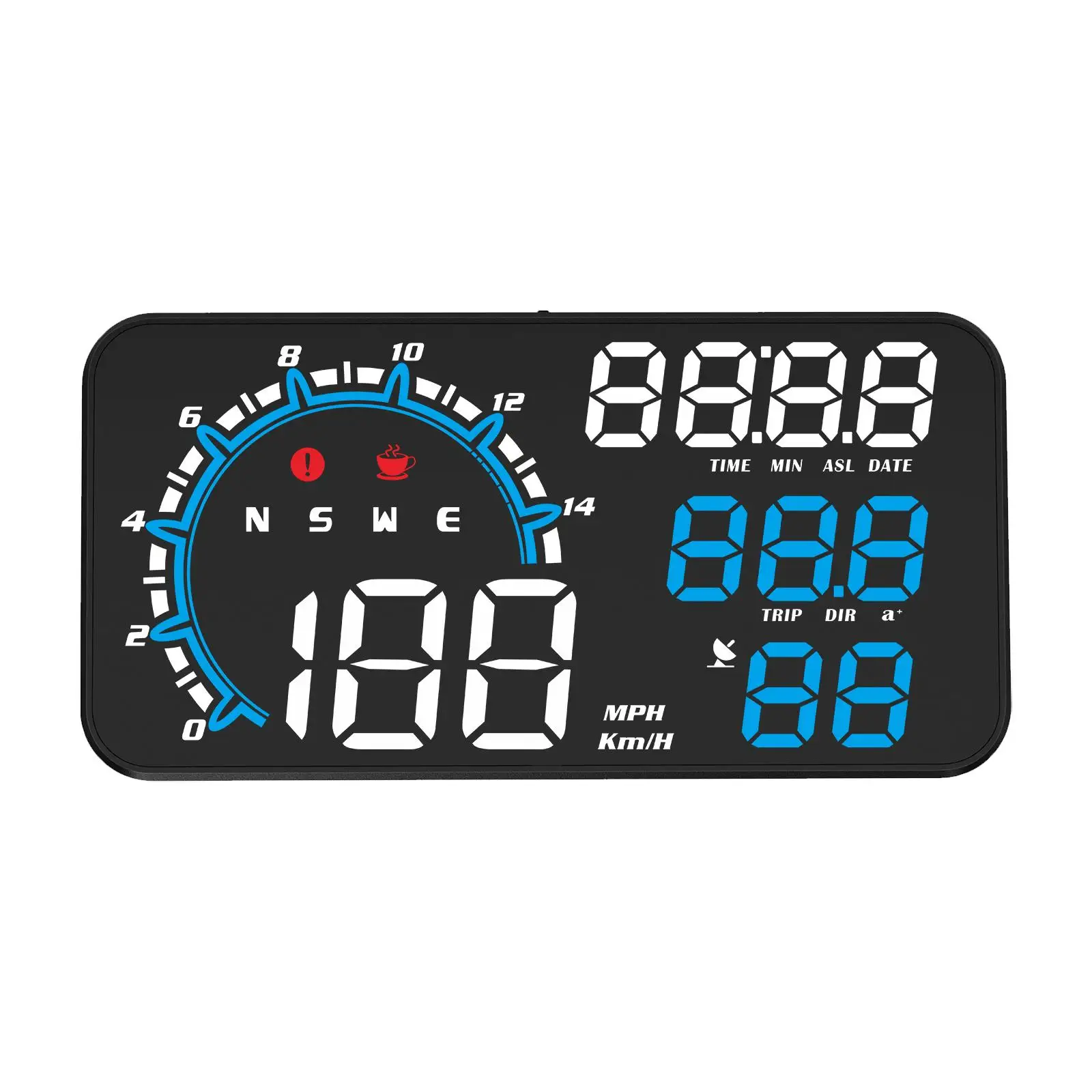 Head up Display for Car Display km/H Easy to Install HUD