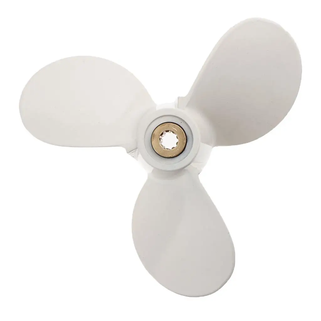 3-Blade Boat Propeller for 2-6HP Engine 7 1/2 X 8 BA