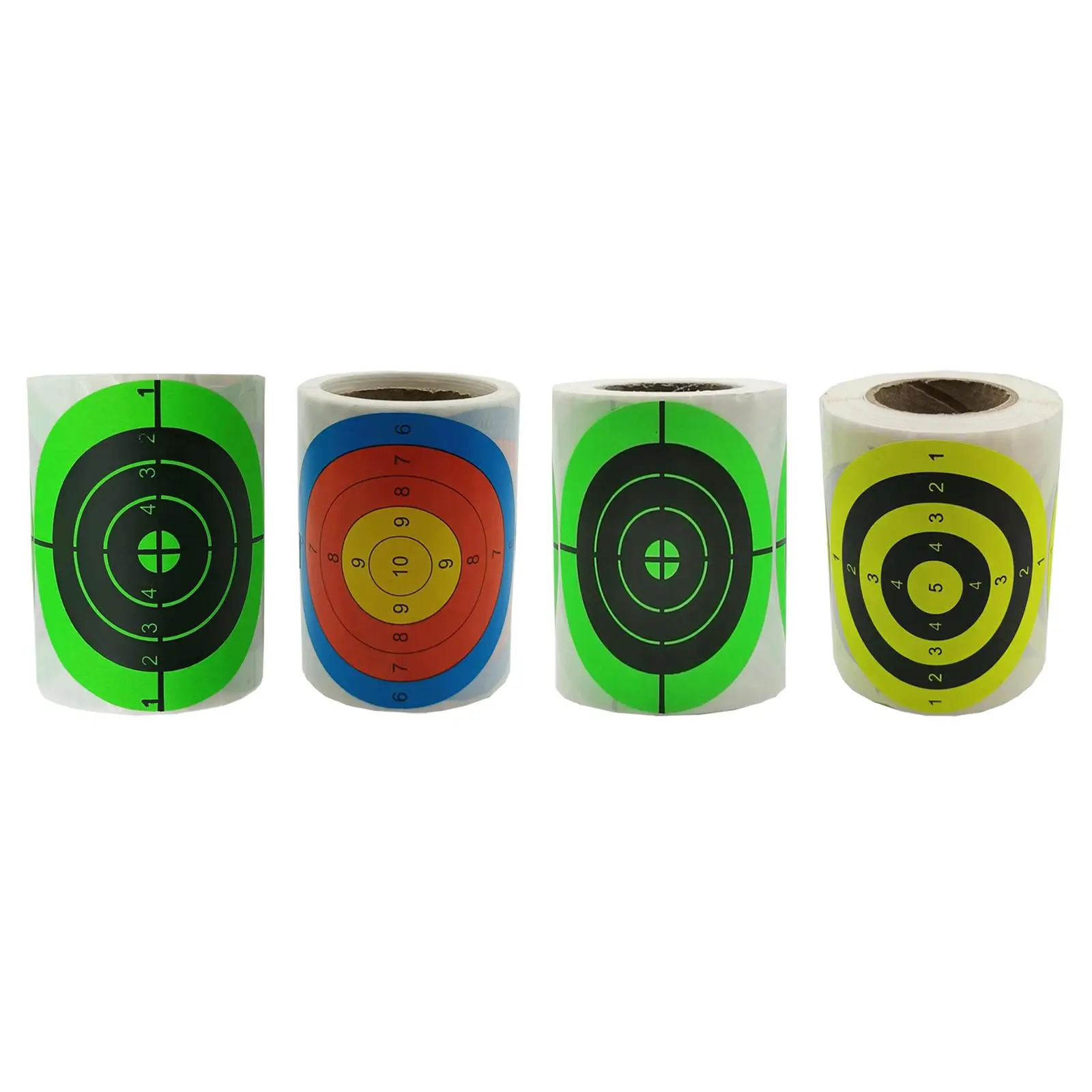 7.5cm Target Stickers, Self-adhesive Paper, Reactive Target Stickers, 200pcs Per Roll Target Sticker