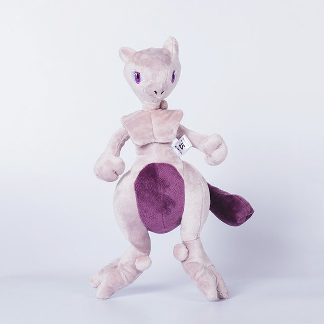 Pokémon Mewtwo Plush Anime Toy para crianças, animal de pelúcia, desenhos  animados, presentes de aniversário, original, feriado, 37cm - AliExpress