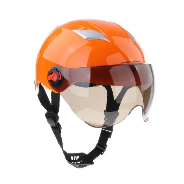 Summer Breathable Motorcycle Half Motorbike Cycling for Men Women with Goggles Racing Head Protector Equipment