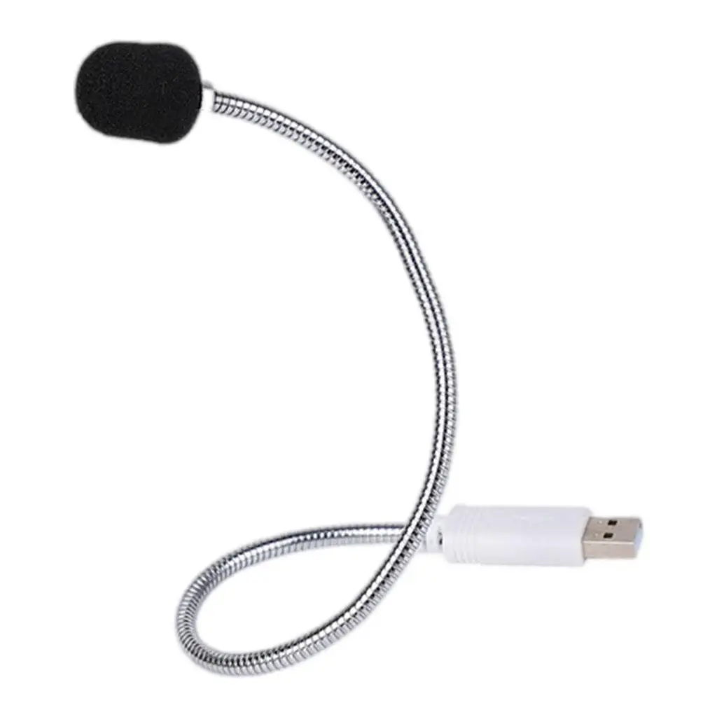 USB Condenser Microphones Directional Microphone Plug Recording Home Use Flexible for Computer Desktop Podcasting 