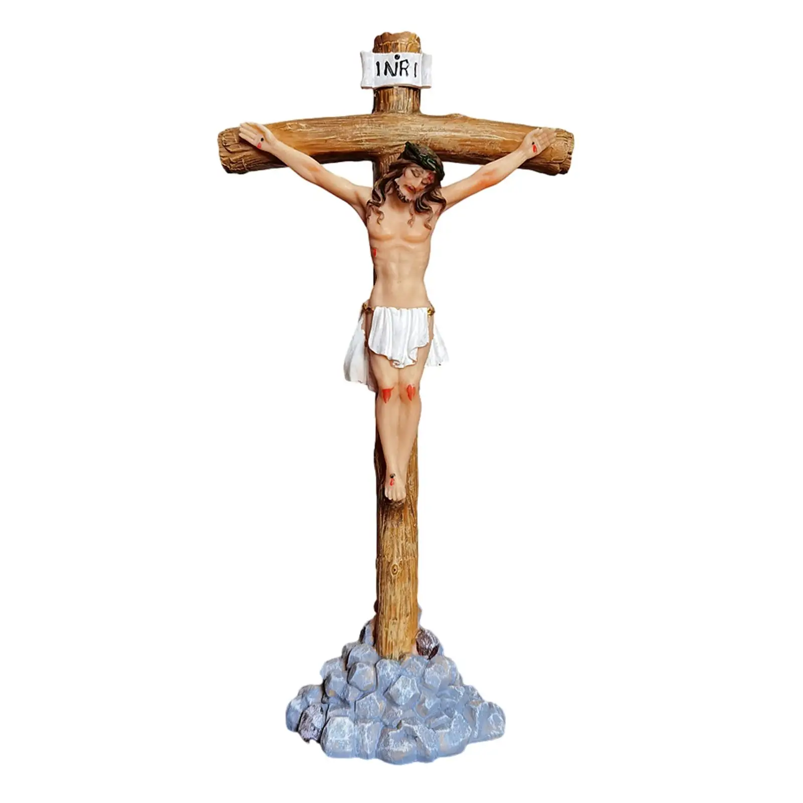 Jesus with Cross Craftsmanship for Collectibles Holiday Housewarming